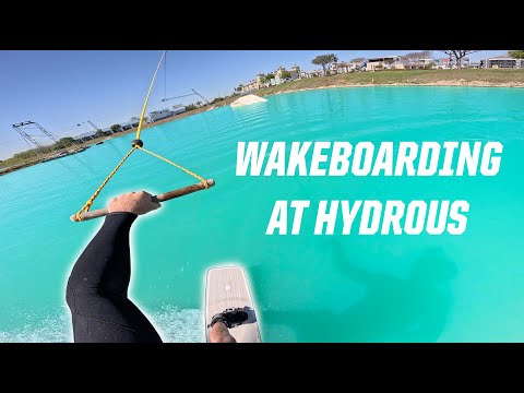 WAKEBOARDING AT HYDROUS WAKEPARK!