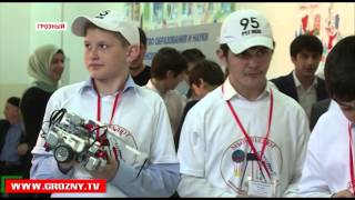 В математической школе Грозного прошел III Республиканский фестиваль «Перворобот»
