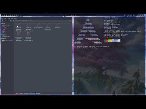 ArcoLinux : 2575 Leftwm showcase of all the themes on ArcoLinux - join us in theming