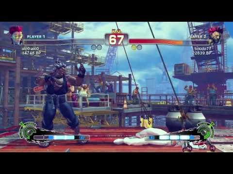 SSFIV Online: Tokido (Akuma) vs aki0 aki0 (C.Viper) TRUE-HD QUALITY