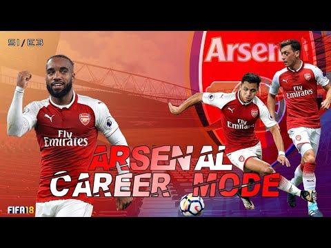 FIFA 18 - ARSENAL CAREER MODE: part 3 Community Shield shoot out