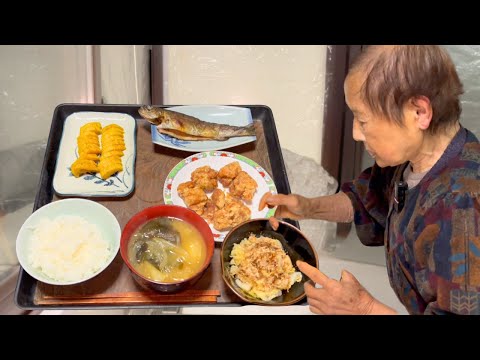 🇯🇵Dinner with My Grandma Kinoe, 94 years old