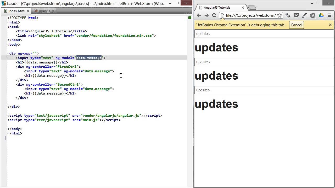 Egghead.io - AngularJS - The Dot