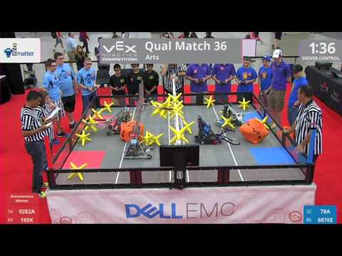2017 VRC Arts Q36 - 9282A 169X vs 78A 8876E - 39 to 5
