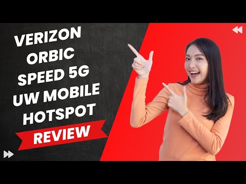 Experience lightning-fast internet speeds: Verizon Orbic Speed 5G UW Mobile Hotspot Review