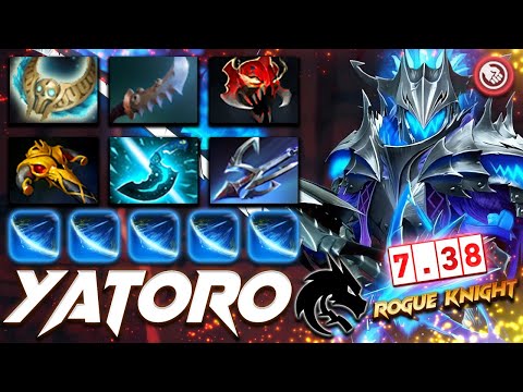 New Patch 7.38 - Yatoro Sven Rogue Knight - Dota 2 Pro Gameplay [Watch & Learn]