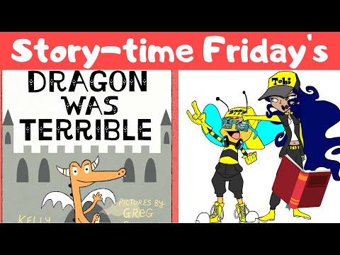 Kids Book Read Aloud | "Dragon Was Terrible" by Kelly Dipucchio | and Puppet Show!