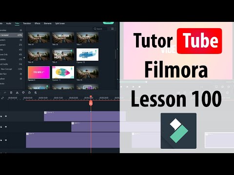 Filmora Tutorial Lesson 1 Touring the Interface