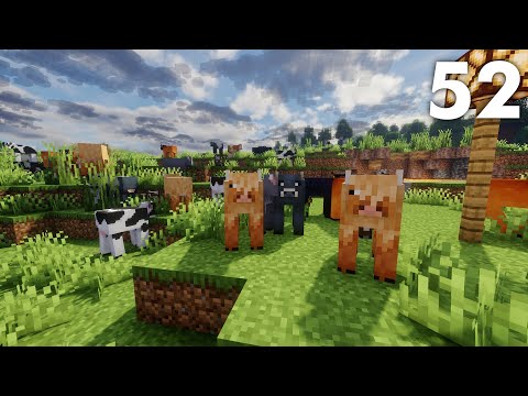 Cow Massacre | Minecraft Modded Survival Ep. 52