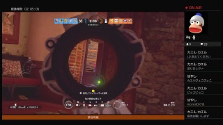 Rainbowsix slege Rank　JAPAN　新しいモニターで初ランク