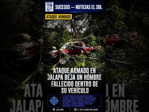 🔴 Hombre asesinado a balazos en Jalapa