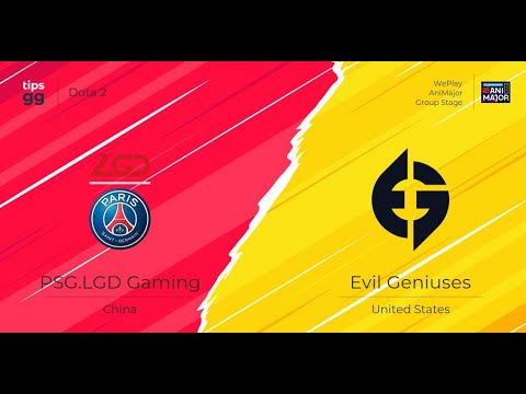 EVIL GENIUSES vs PSG.LGD ANIMAJOR Group Stage Game 1 NothingToSay -Magnus- Perspective