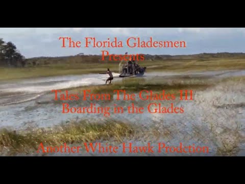 Airboat Everglades - Tales From The Glades -16- Wakeboarding in the Glades