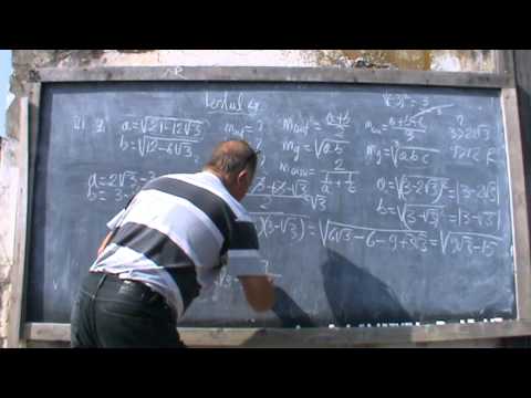 2. Bazele Matematicii: Lectia 73 - Continuam Testul 4 de recap. pentru materia claselor 5-7 2/6