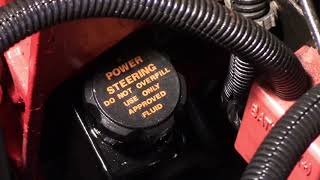 The best way to bleed power steering