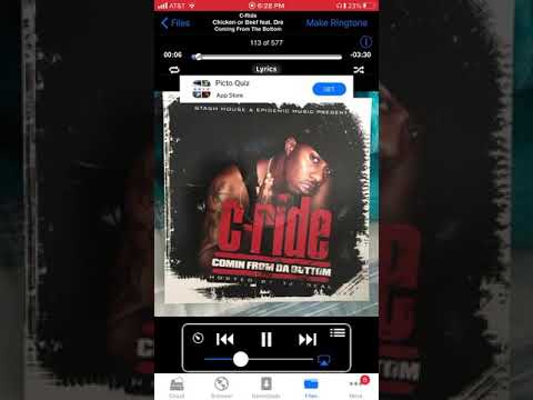 C-Ride - Chicken or Beef ft. Dre (Cool n Dre)