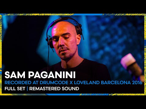 SAM PAGANINI at Loveland Barcelona x Drumcode 2016 | FULL REMASTERED SET | Loveland Legacy Series