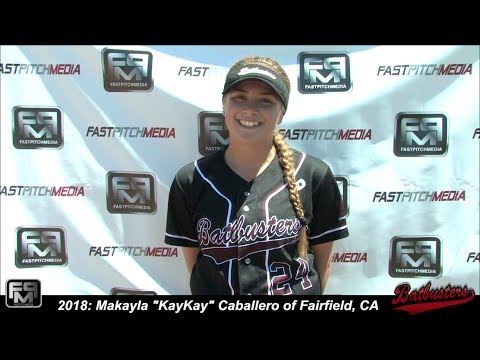 Committed Lynn University - 2018 Makayla Caballero Third Base and Catcher Softball Skills Video
