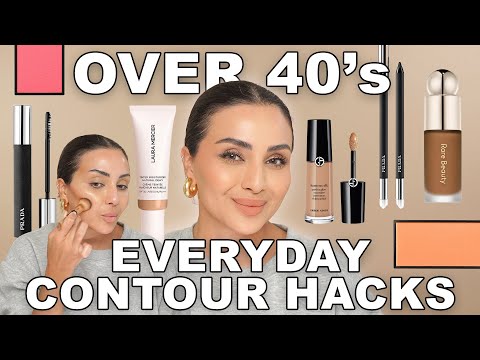 Over 40 Everyday Contouring MAKEUP HACKS To Look YOUNGER