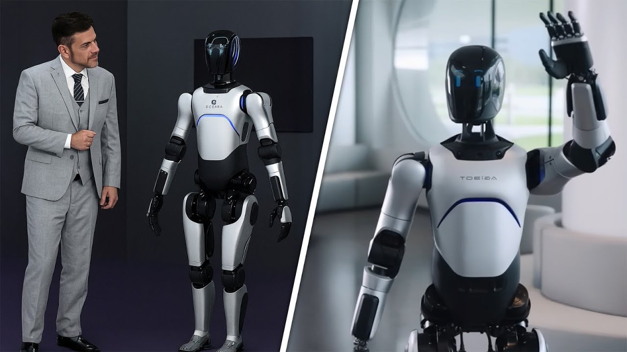 New AI Robot Acts Shockingly Human in Public