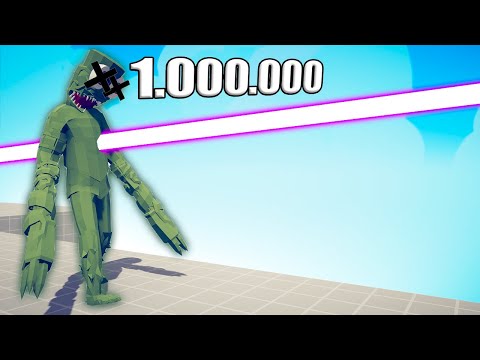 1.000.000 DAMAGE LASER GUN 1 vs 1 TOURNAMENT - TABS | Totally Accurate Battle Simulator 2023