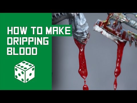 How To Make Dripping Blood - Miniature Effects Tutorial