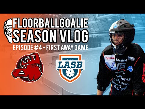 First away game - FloorballGoalie Season Vlog Episode #4