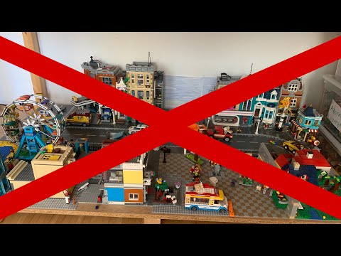 Die Lego Stadt wird abgebaut!