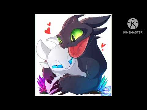 Toothless x Light Fury HTTYD || Gotta Let Go 