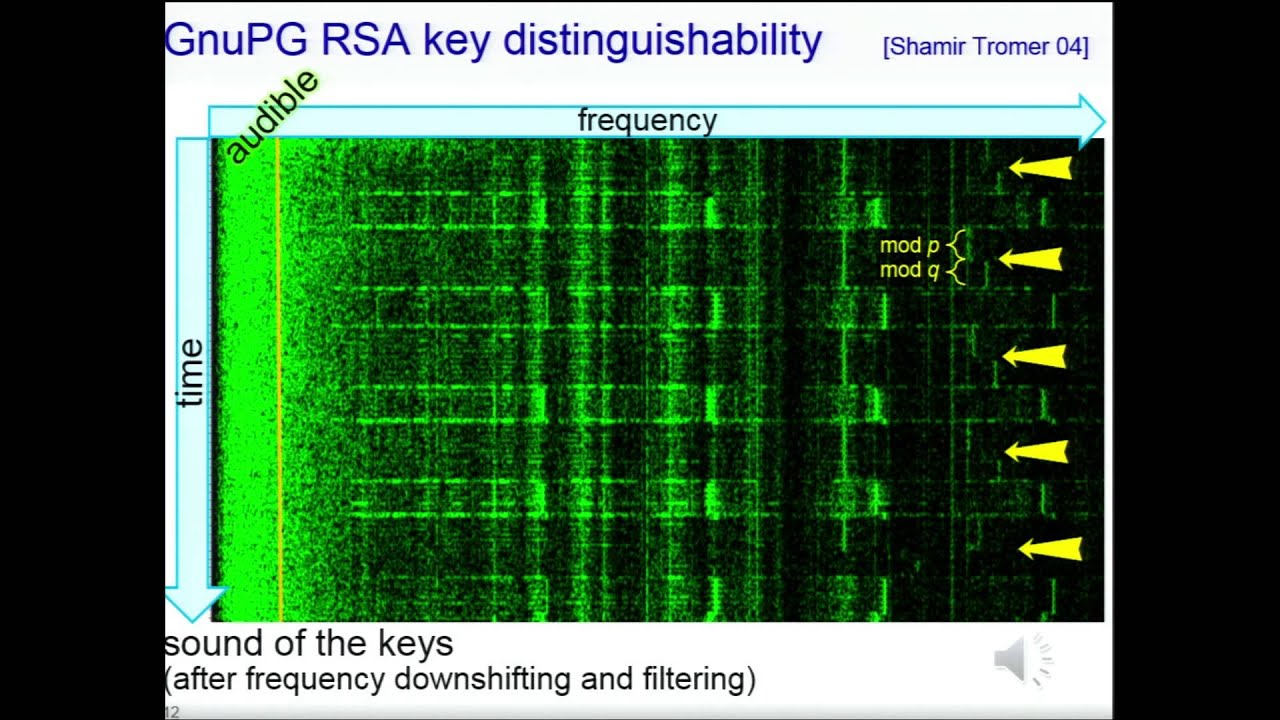 RSA Key Extraction via Low-Bandwidth Acoustic Cryptanalysis
