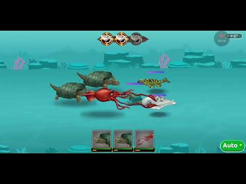 Colossal Squid And Henodus Go To War