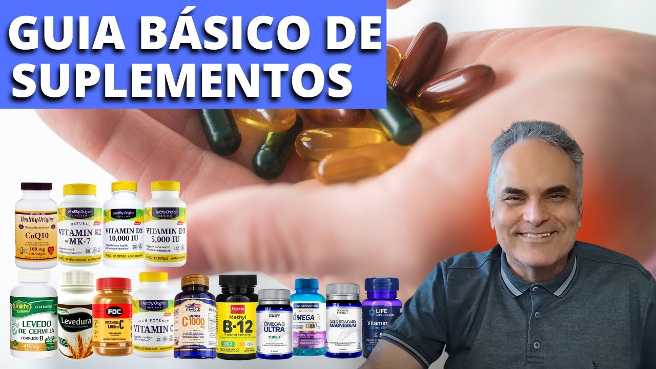 GUIA DE SUPLEMENTAÇÃO BÁSICA, entenda os benefícios e onde encontrá-los | Dr. Marco Menelau