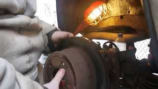 preview picture of video '2000 Chevy S-10 Blazer, Full Disc Brake job, Rear Axle, Disassembly'