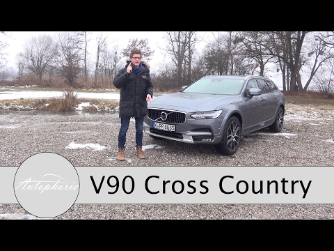2017 Volvo V90 Cross Country Test / Volvo V90 T5 Cross Country Turbobenziner (254 PS) - Autophorie
