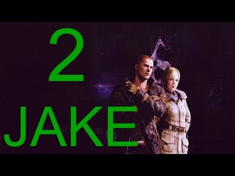 Resident Evil 6 walkthrough - part 2 HD Jake walkthrough gameplay full game J + Sherry Walkthrough