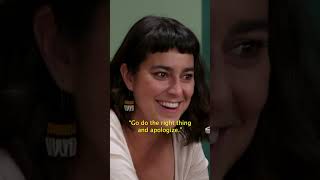 She called her actual mother