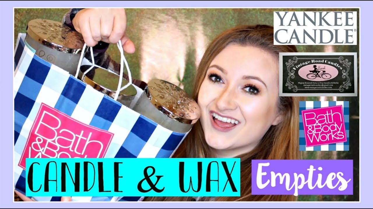 Candle and Wax Empties April 2018 // BBW, Yankee Candle, Sonoma, 719 Walnut Avenue, Vendor Wax