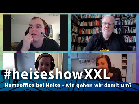 heise online im Homeoffice – Wie gehen wir damit um, wie läuft's? | #heiseshow