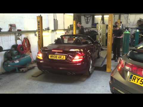 SLK55 X Pipe and decat