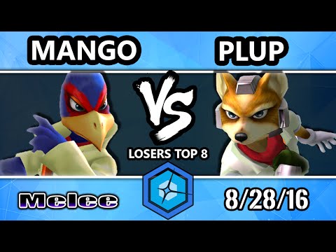 Shine 2016 SSBM - C9 Mango (Falco) Vs. PG | Plup (Fox) Smash Melee Losers Top 8