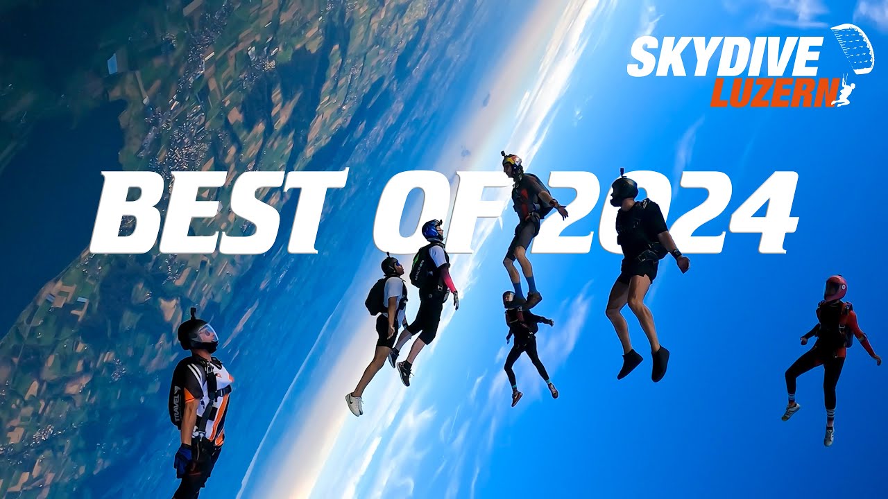 Experience Skydiving adventure over Swiss alps.