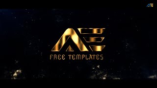 Download lagu Gold title after effects template free | Gold text after effects | Cinematic Titles mp3