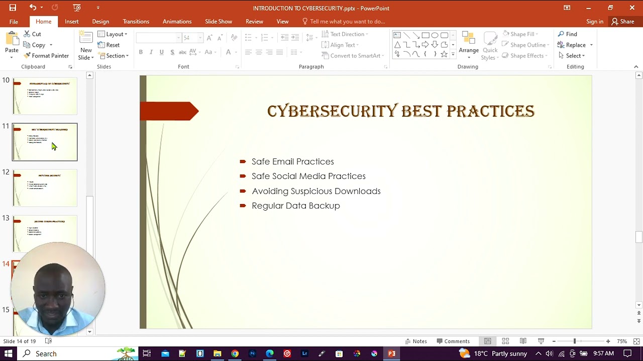 PowerPoint   INTRODUCTION TO CYBERSECURITY pptx   PowerPoint   26 July 2023