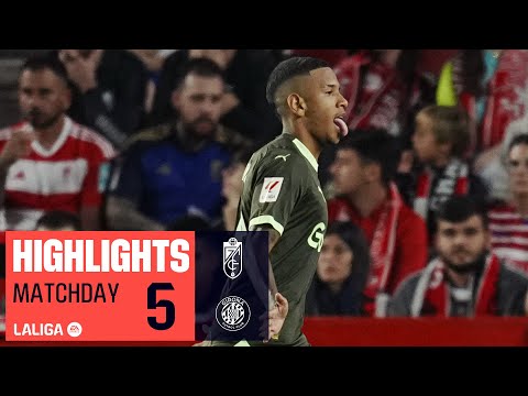 Resumen de Granada vs Girona Matchday 5