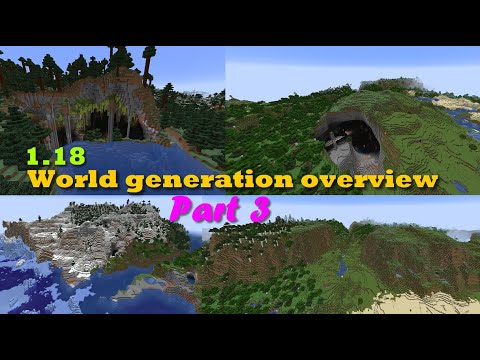 Insane NEW Minecraft 1.18 Snapshot 3 World Gen - Part 3