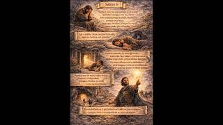 Salmos 6 | Ilustração | Narração 📖 #Salmos #PalavradeDeus #oracaonoturna #oraçãodanoite #Davi #Jesus