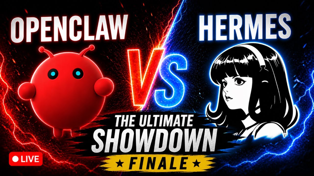 LIVE: Is Hermes better than OpenClaw? FINALE!!!