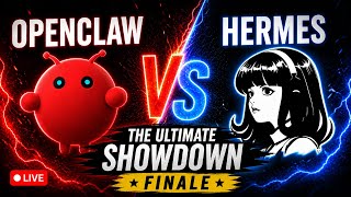 LIVE: Is Hermes better than OpenClaw? FINALE!!!