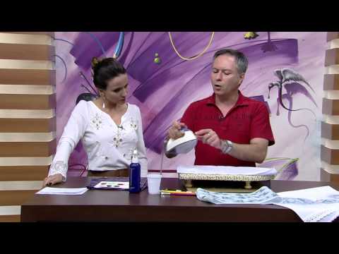 Mulher.com 23/04/2015 Luis Moreira - Pintura adesivada Parte 1/2