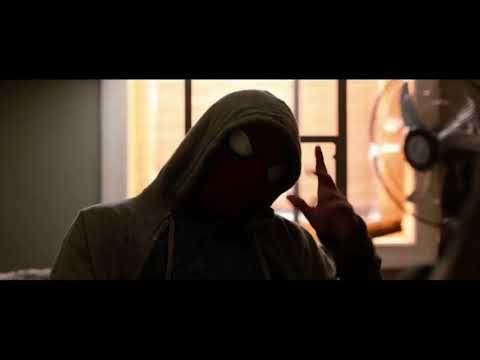 Spider-Man Interrogates Aaron Davis scene Spider-Man:Homecoming